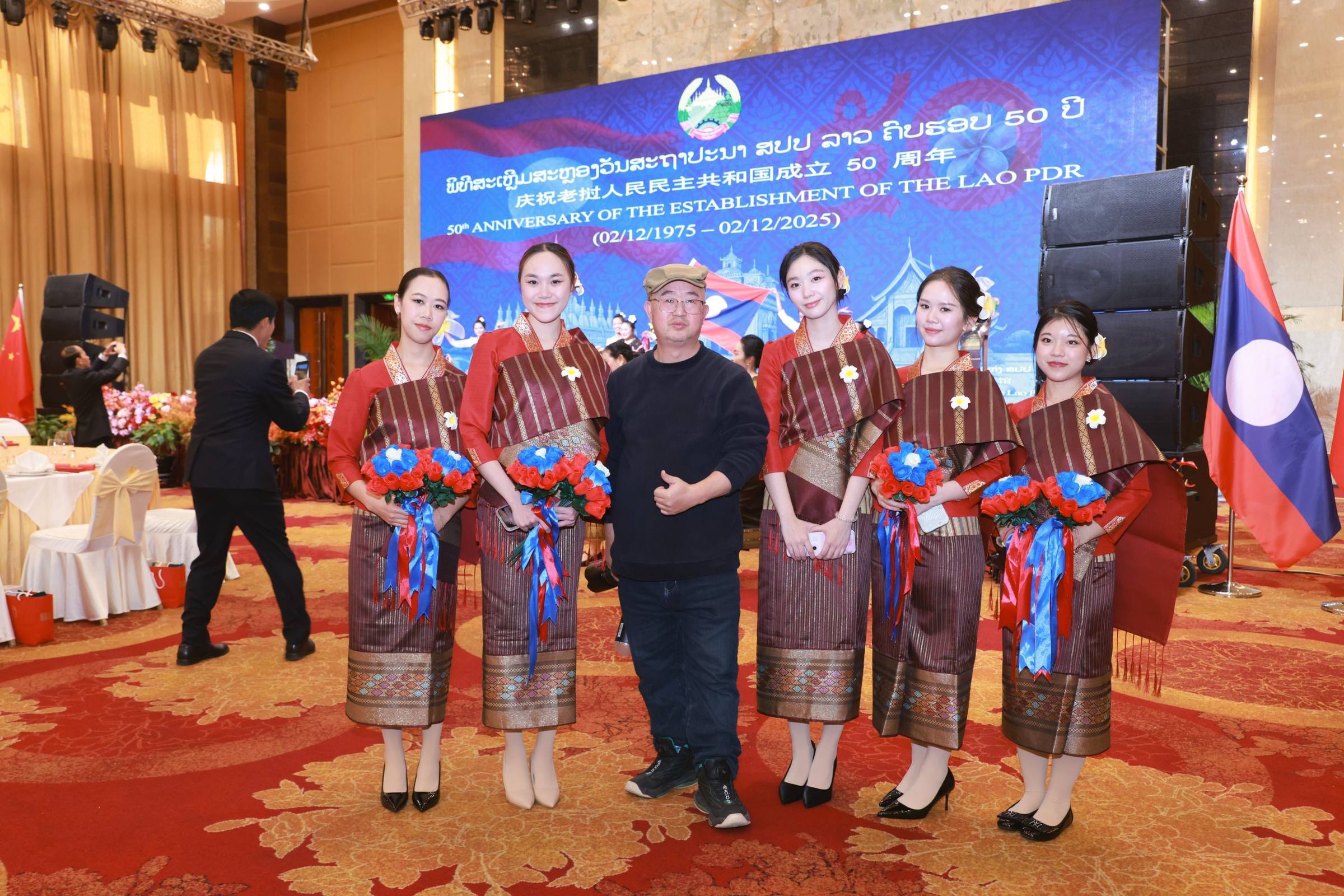 老挝建国50周年庆典 - 昆明晨风视觉活动拍摄案例